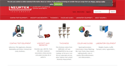 Desktop Screenshot of neurtek.com